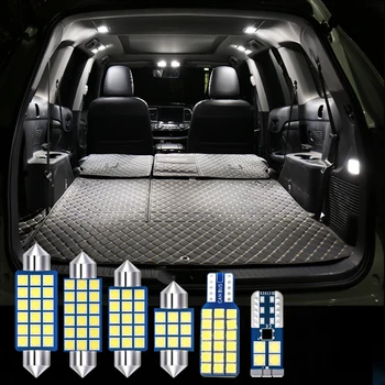 6pcs Masina Becuri cu LED-uri Pentru Chevrolet Malibu 2011 2012 2013 2014 Interior Dome veioze torpedou Lumina Lumina Portbagaj Accesorii