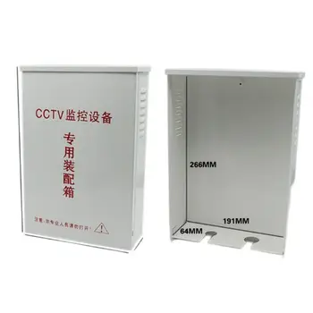 CCTV aparat de Fotografiat Putere Cutie de Exterior Impermeabil Caz de Metal 280x193x67mm CCTV Soluție putere