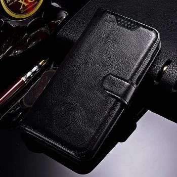 Caz din piele pentru Sony Xperia L3 L4 Sta Titularului Cardului Magnetic Flip Cover