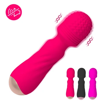 12 Frecvența Puternic Vibrator Vibrator Magic AV Bagheta Vibratoare Jucarii Sexuale pentru Femei punctul G Stimulare Clitoris Masturbari sex Feminin