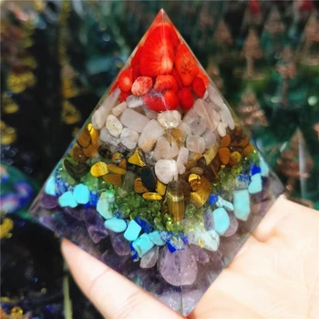 2pc mai Multe Minerale, Cristale de Cuarț Naturale Bijuterie a Face Piramida Joasa Meserii Vindecarea Chakrelor Ornament Estetic Design Camera