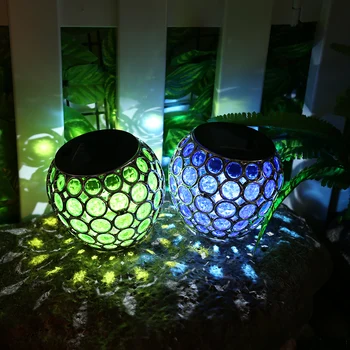 LED Solare Tubulare Grădină cu Gazon, cu Lampa de Curte Decor Peisaj de Iluminat Lampă Candelabru Agățat în aer liber