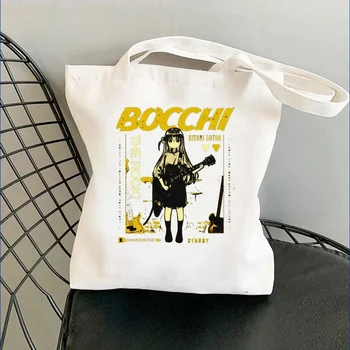Bocchi Rock Manga Ryo geantă de mână, geantă de cumpărături alimentar eco reutilizabile reciclare sac de iută sac sac tesatura bolsa compra țesute cabas