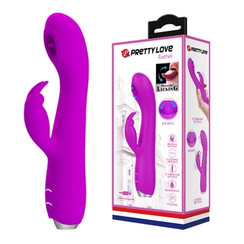 Sexshop Iepure Clitoris Stimulator Vibrator pentru Femei Limbă Vibrator pentru punctul G Feminin Jucarii Sexuale pentru Femei Vagin Vibrater