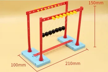 Experiment juca didactice pentru copii de știință și tehnologie de producție mici diy ornamente de casă Newton pendul