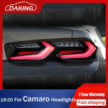 Styling auto Stopuri pentru Chevrolet Camaro 2019-2020 Pentru Corvette Stil din Spate cu LED DRL Dinamic de Semnalizare Lămpi de Marșarier