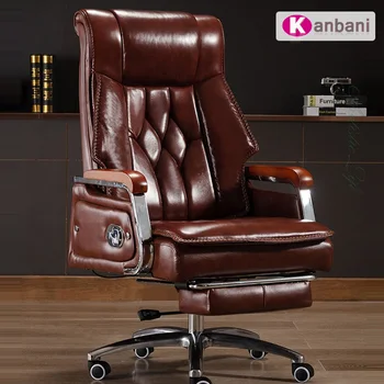Gratuit nava șeful scaun rabatabile scaun de birou confortabil sedentar piele scaun directorial cu masaj de afaceri, lift scaun rotativ