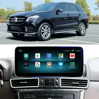 Construi în Carplay Canbus Pentru Mercedes-Benz GLE X166 450 500 63 Radio Android de Navigare GPS Auto Multimedia Player Unitatea de Cap