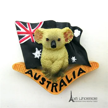 Transport gratuit Australia Urs Koala Magneți de Frigider Figuri de animale jucării mașina acasă decorare birou aprovizionare partid copil cadou de crăciun