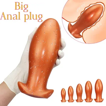 2020 Nou Silicon moale anal dildo butt plug masaj de prostata anus, vagin dilatator adult erotic jucărie sexuală pentru femei SM gay sex anal