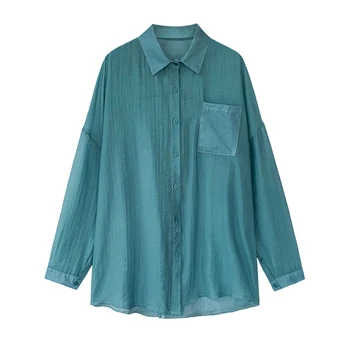 Femeie Button Up Shirt Vrac Birou Doamnă Topuri de Moda coreeană Recreere Femei Cămașă Buton-Jos Bluze Topuri KUIYHD1