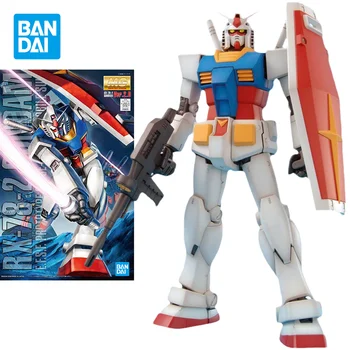 Bandai Reale Gundam Model Kit Figura Anime MG 1/100 RX-78-2 Gundam2.0 Figurine de Colectie Ornamente de Jucarii si Cadouri pentru Copii