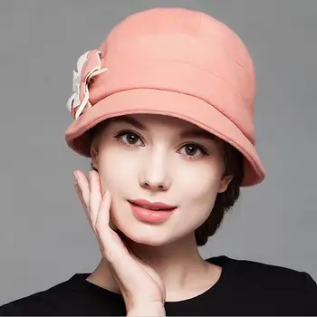 Femei Pălării De Iarnă Se Ingroase Strat Dublu De Vata Capace Elegante, Casual, Doamna Pălării Pălării