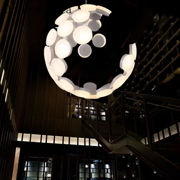Nordic minimalist modern candelabru cioplire creative living dormitor restaurant mingea în formă de personalitate arta lămpi