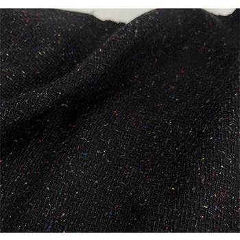 NW150 Senior Linie Neagră Textura Fir de bumbac vopsit Jacquard Stofa de Lână Femei Toamna/Iarna Pantaloni Costum Haina Îmbrăcăminte de Cusut Materiale