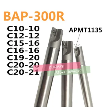 BAP300R C10 10-120 C12-12-130 C16-16-150 C20-20-150 2T unghi Drept de 90 de grade milling cutter arbor pentru APMT1135 insertii carbură