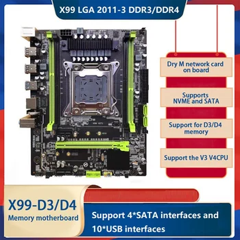 X99 PC-ul Placii de baza despre lga2011-3 Dual Channel DDR3/DDR4 64GB Memorie ECC Slot M. 2 PCIE16X USB3.0 SATA3.0 Placa de baza